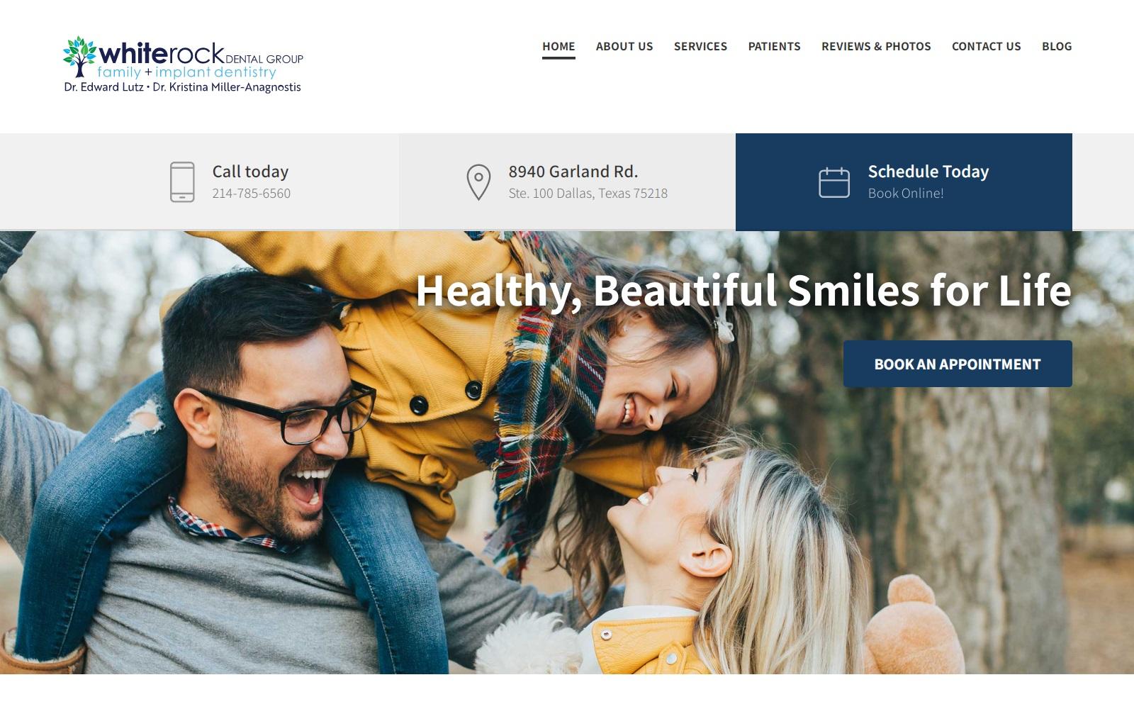 White Rock Dental Group screenshot