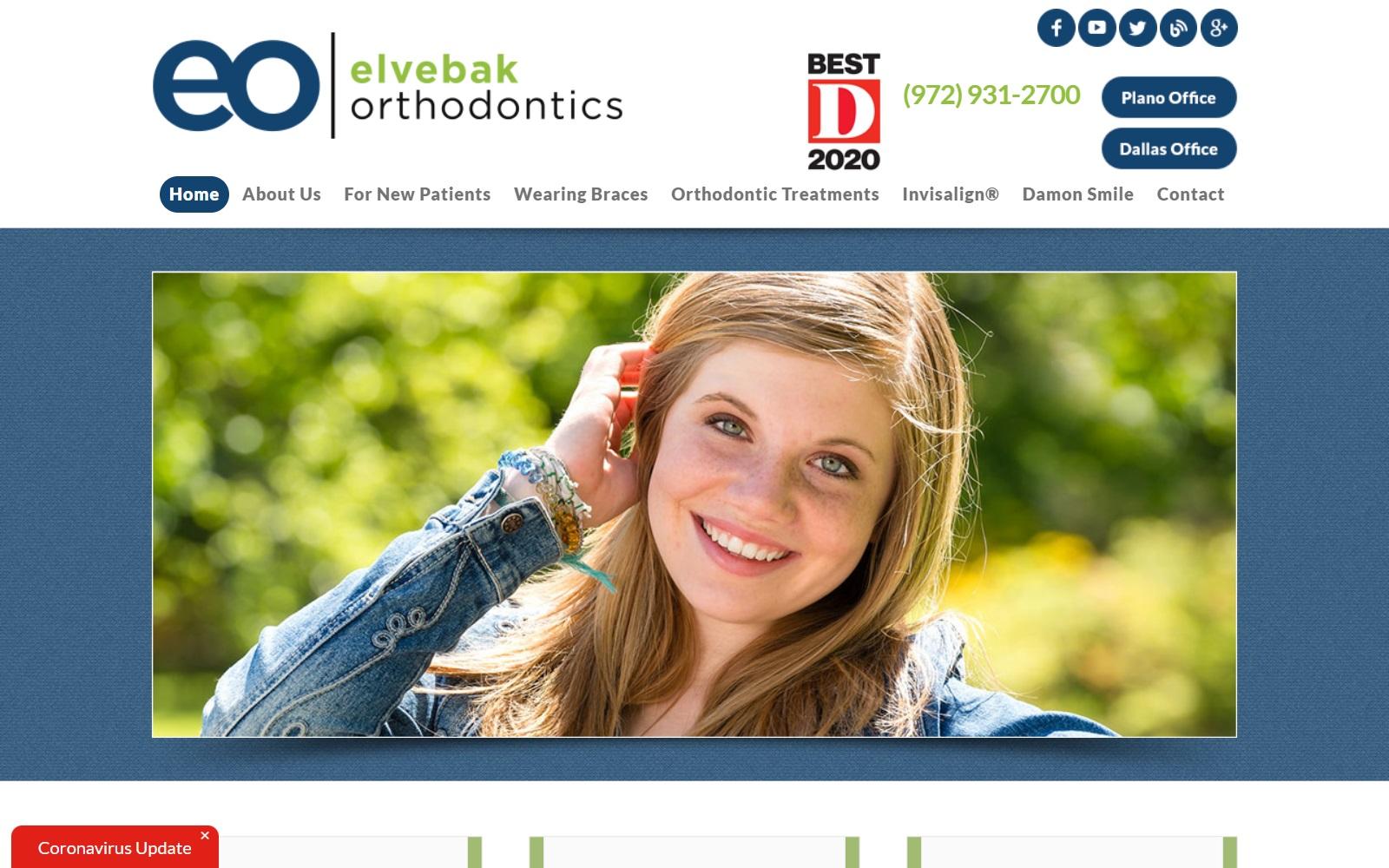 Elvebak Orthodontics screenshot
