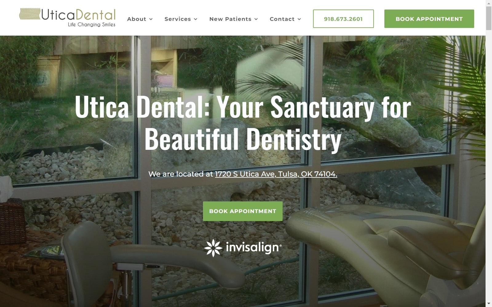 Utica Dental screenshot