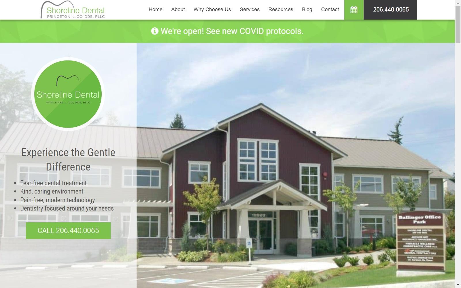 Shoreline Dental screenshot