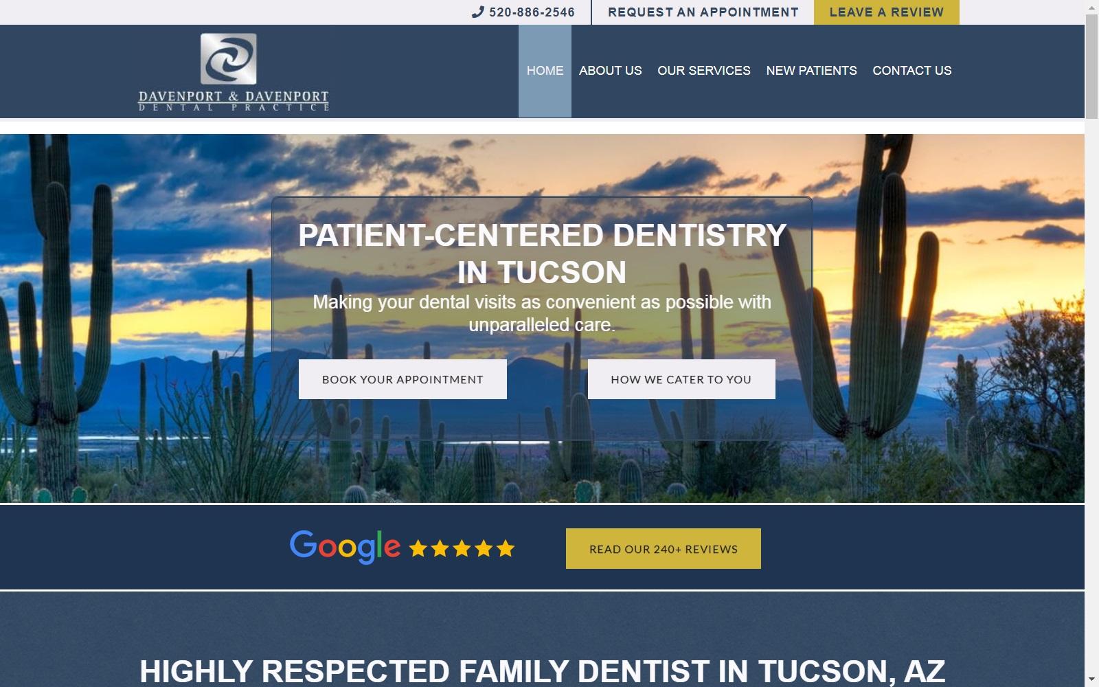Davenport & Davenport Dental Practice screenshot