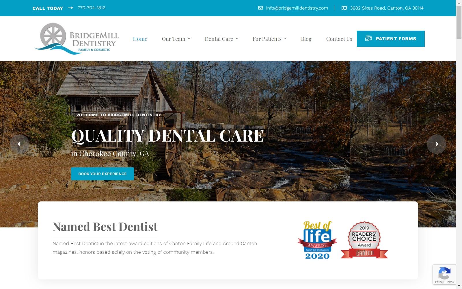 BridgeMill Dentistry screenshot