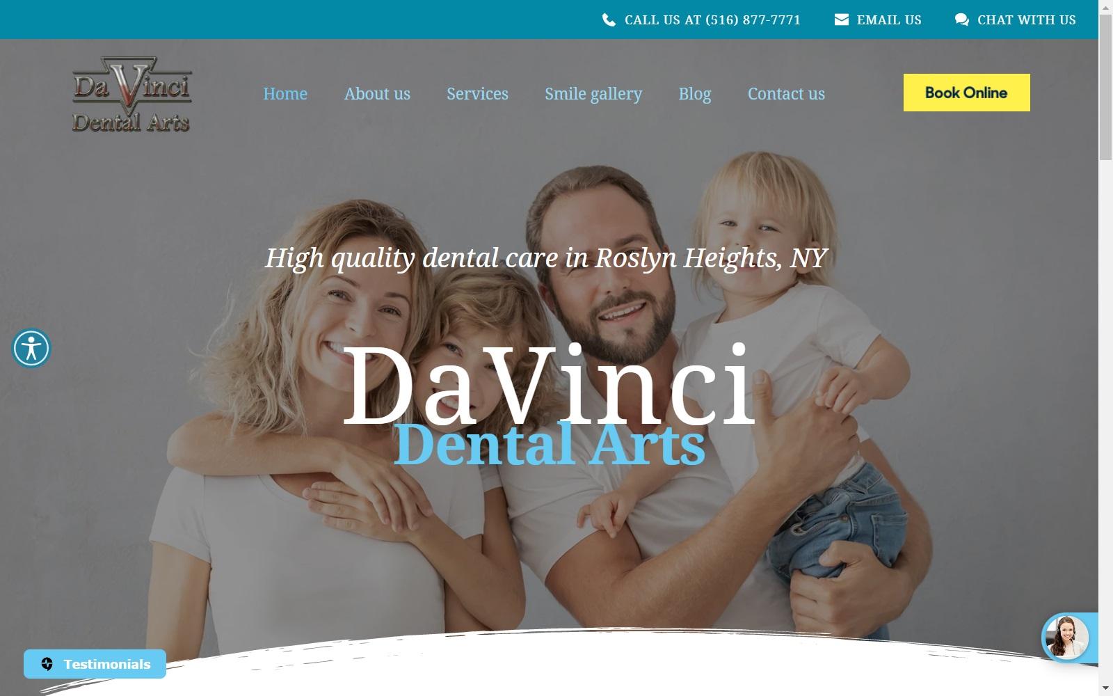 David Isaacs DDS screenshot