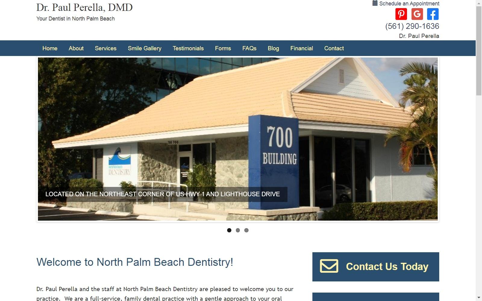 North Palm Beach Dentistry screenshot