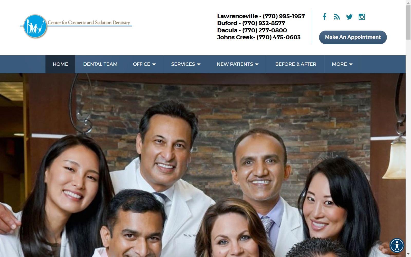 Center for Cosmetic & Sedation Dentistry