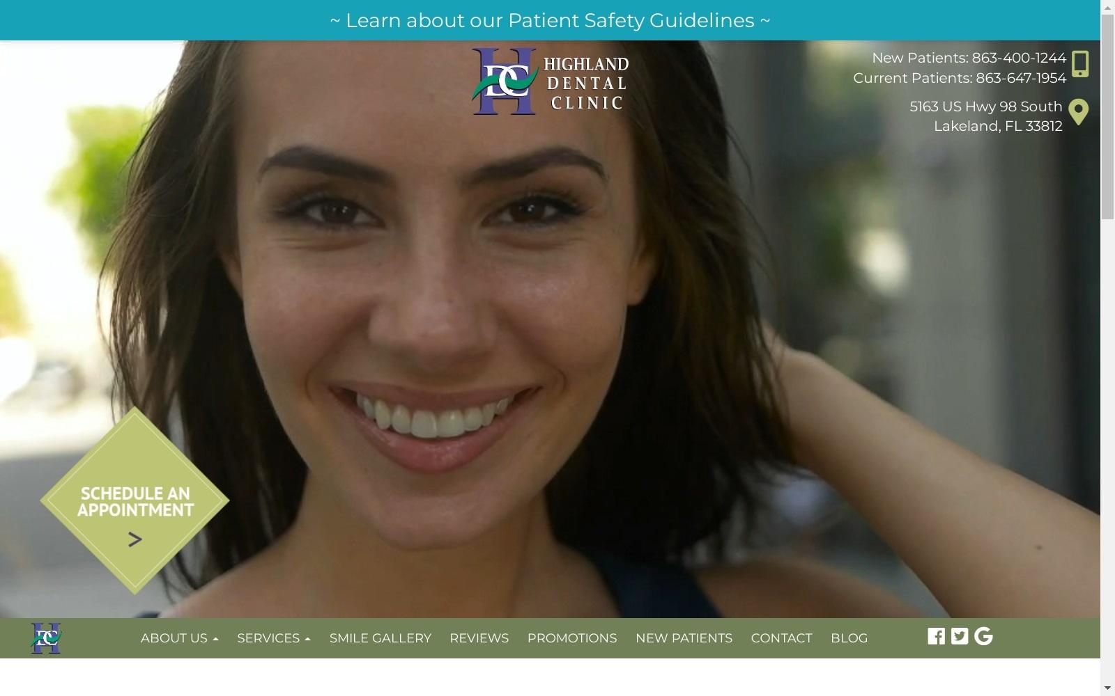 Highland Dental Clinic screenshot