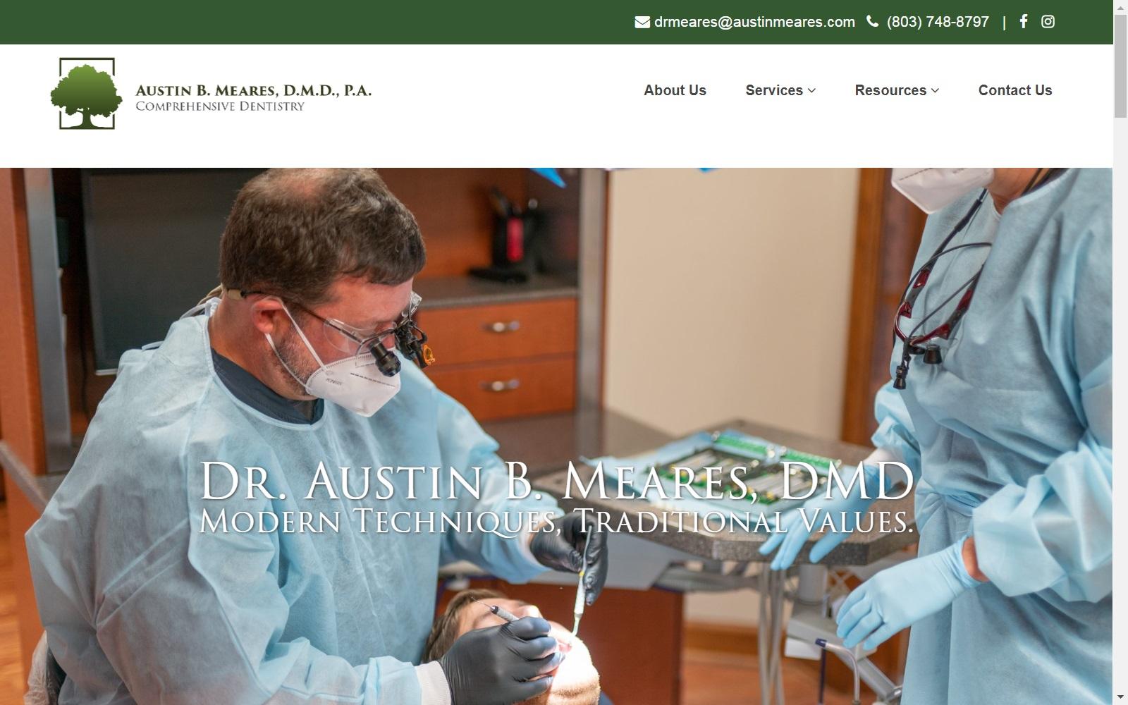 Meares Austin B DDS