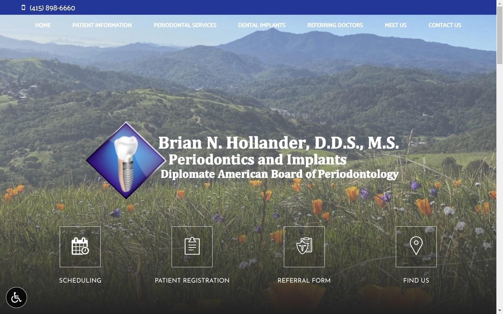 Hollander Brian N DDS MS