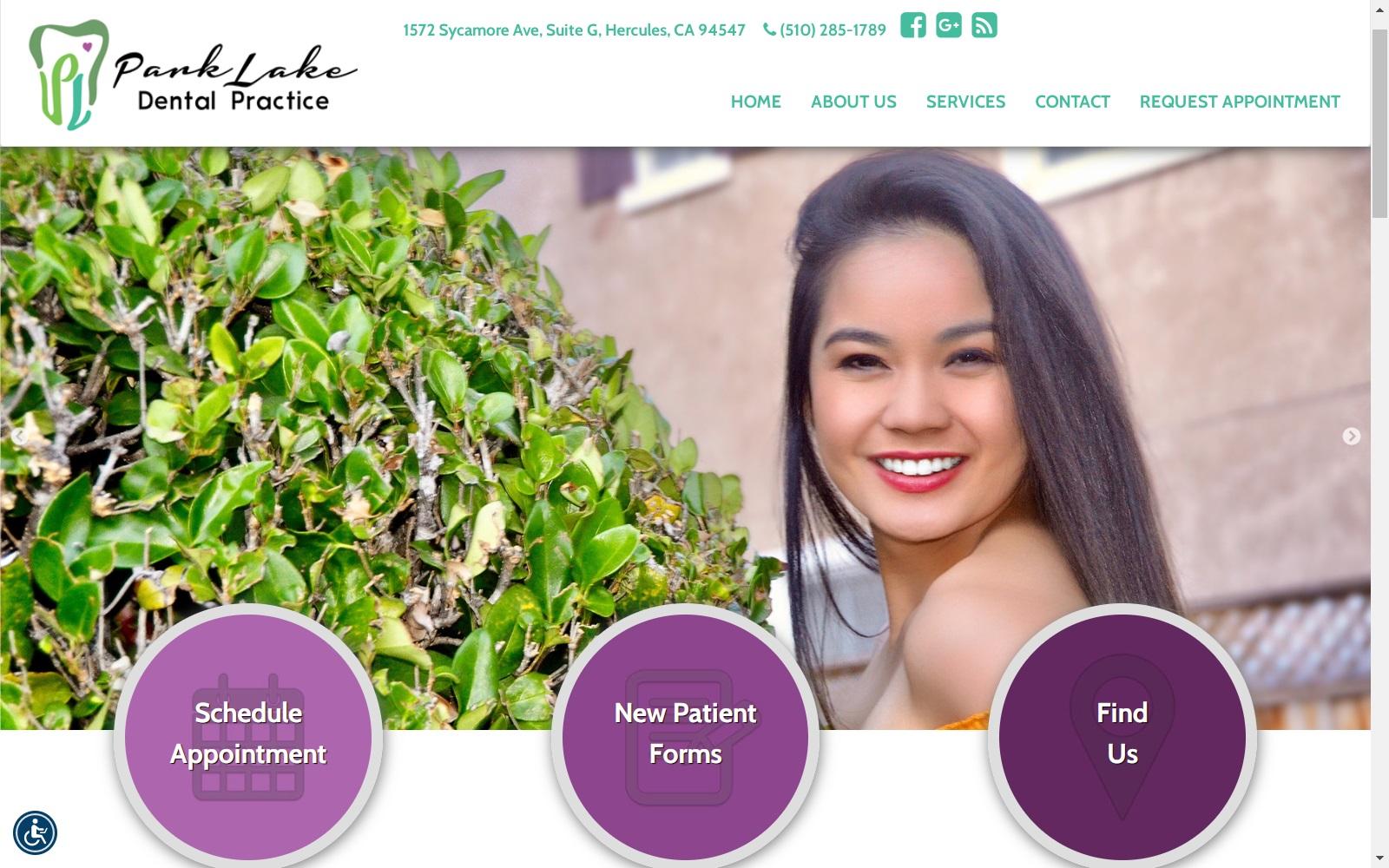 Park Lake Dental Practice screenshot