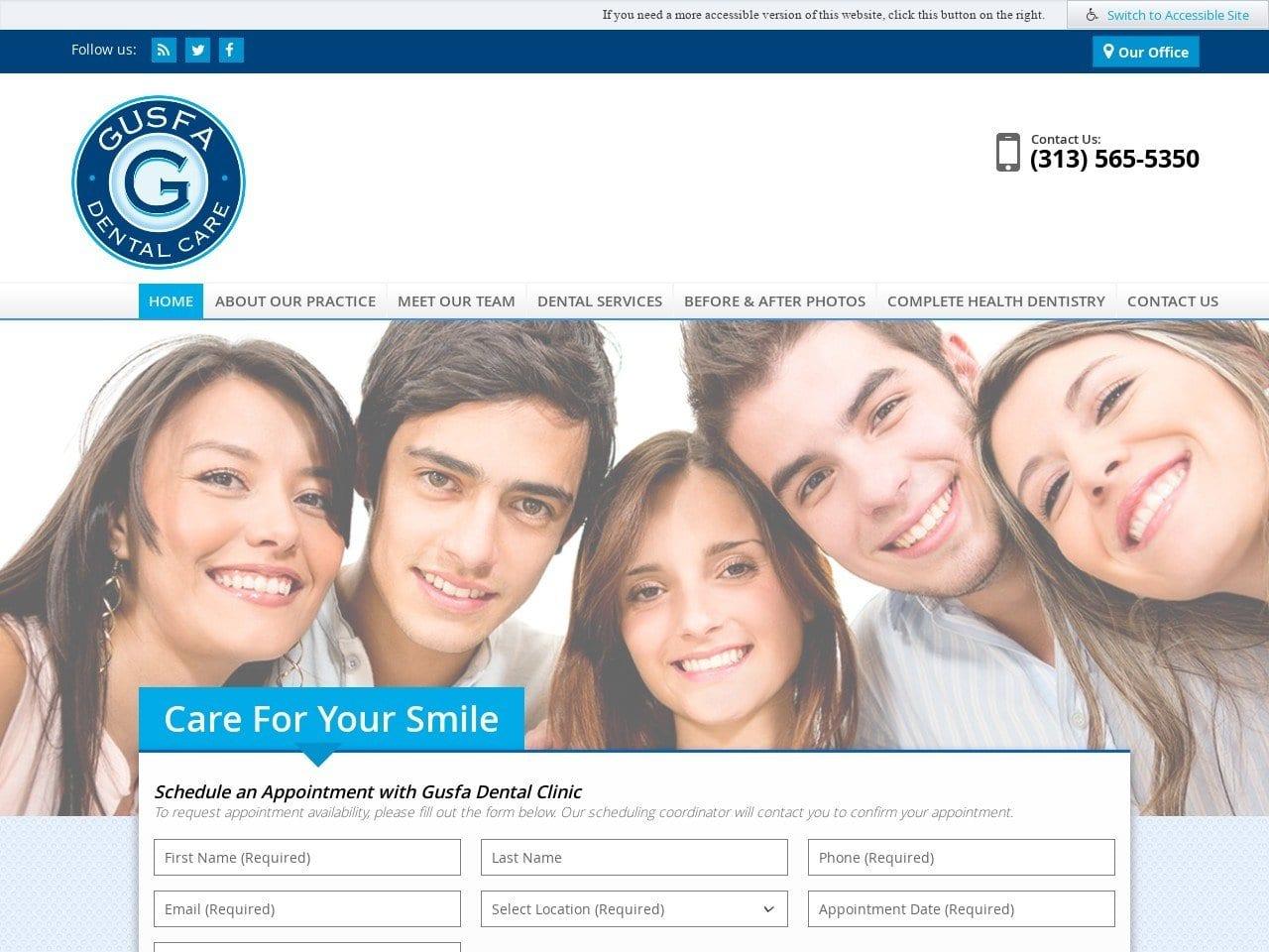 Gusfa Dental Clinic screenshot