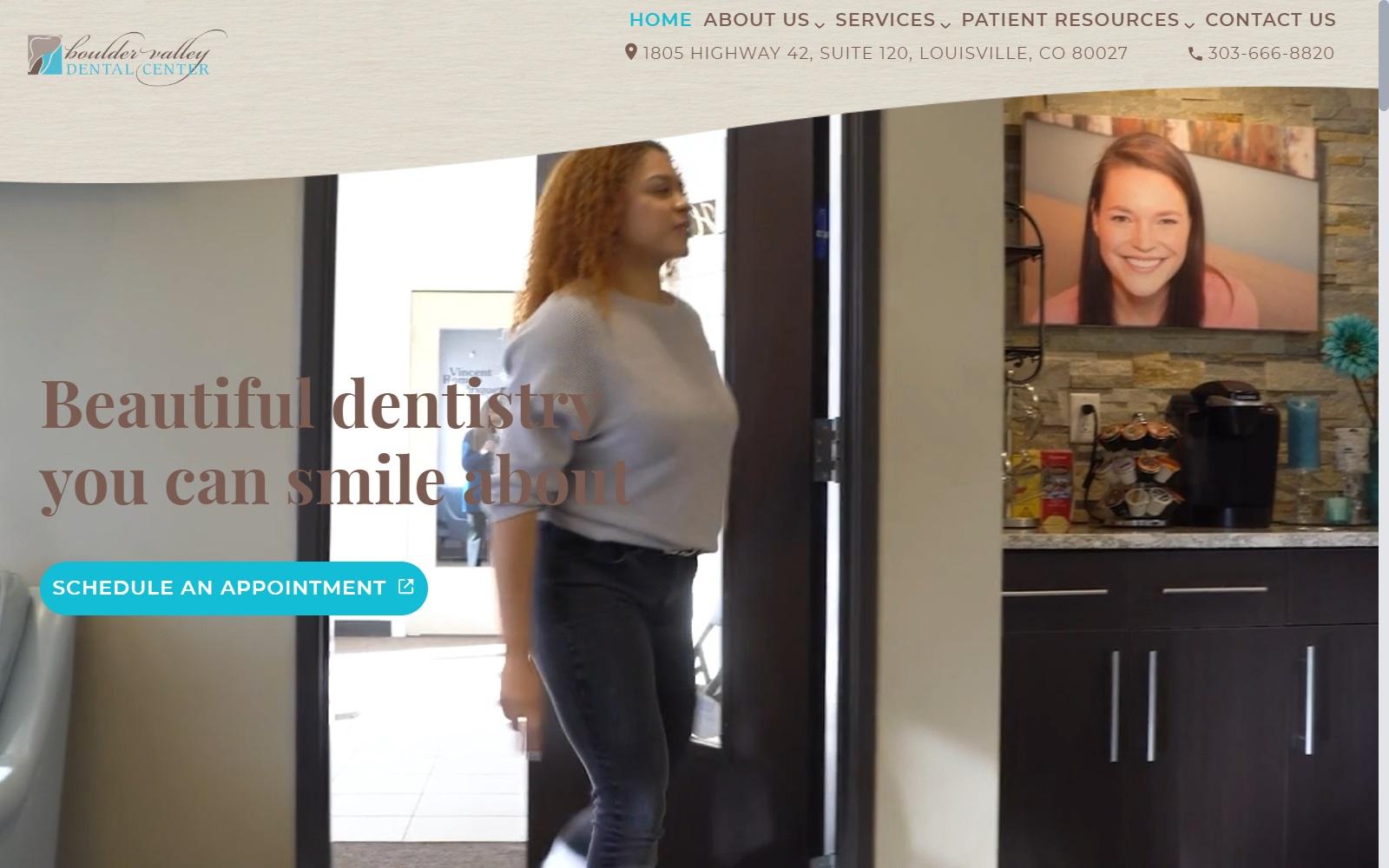 Boulder Valley Dental Center screenshot