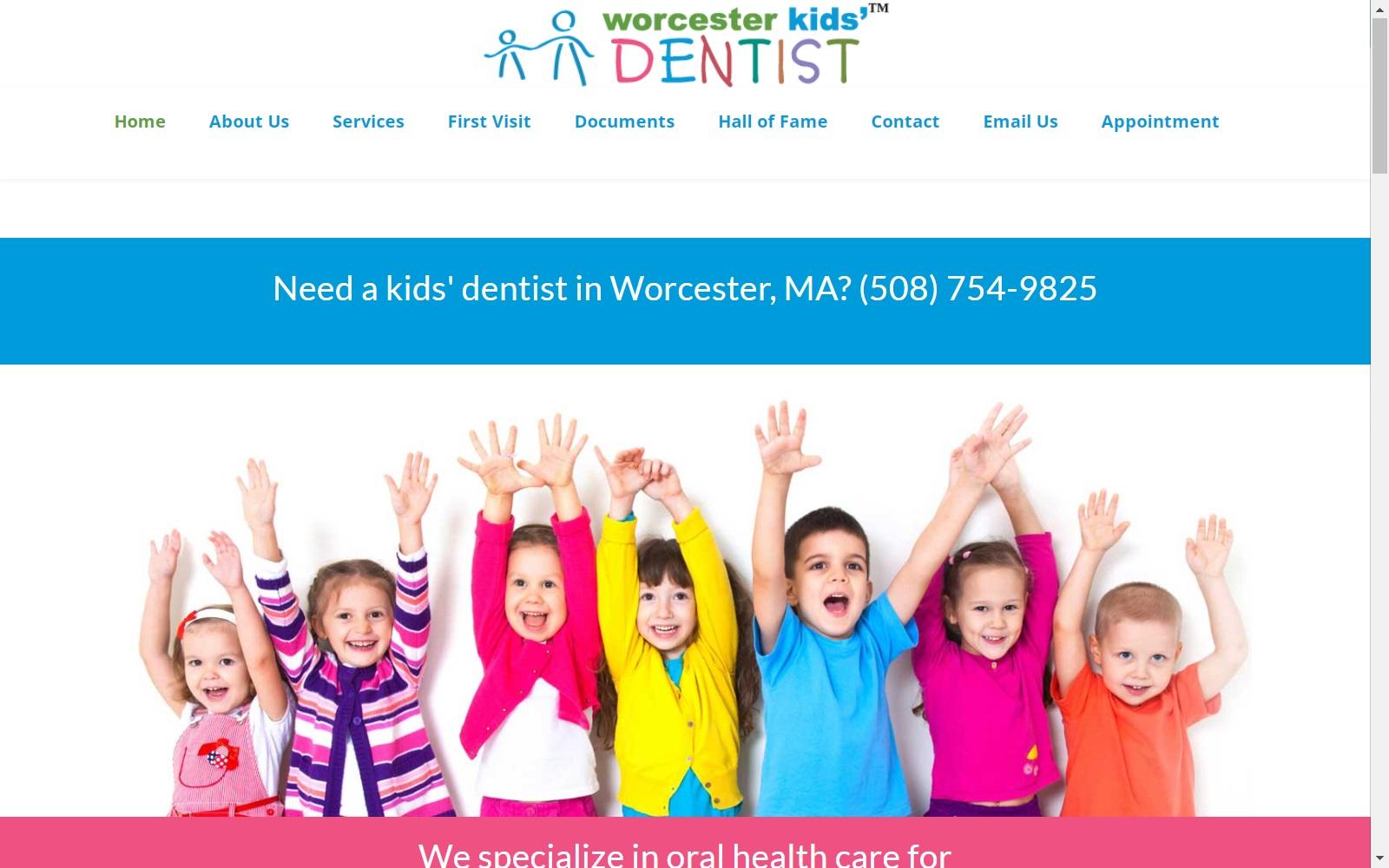 Worcester Kids Dentist screenshot
