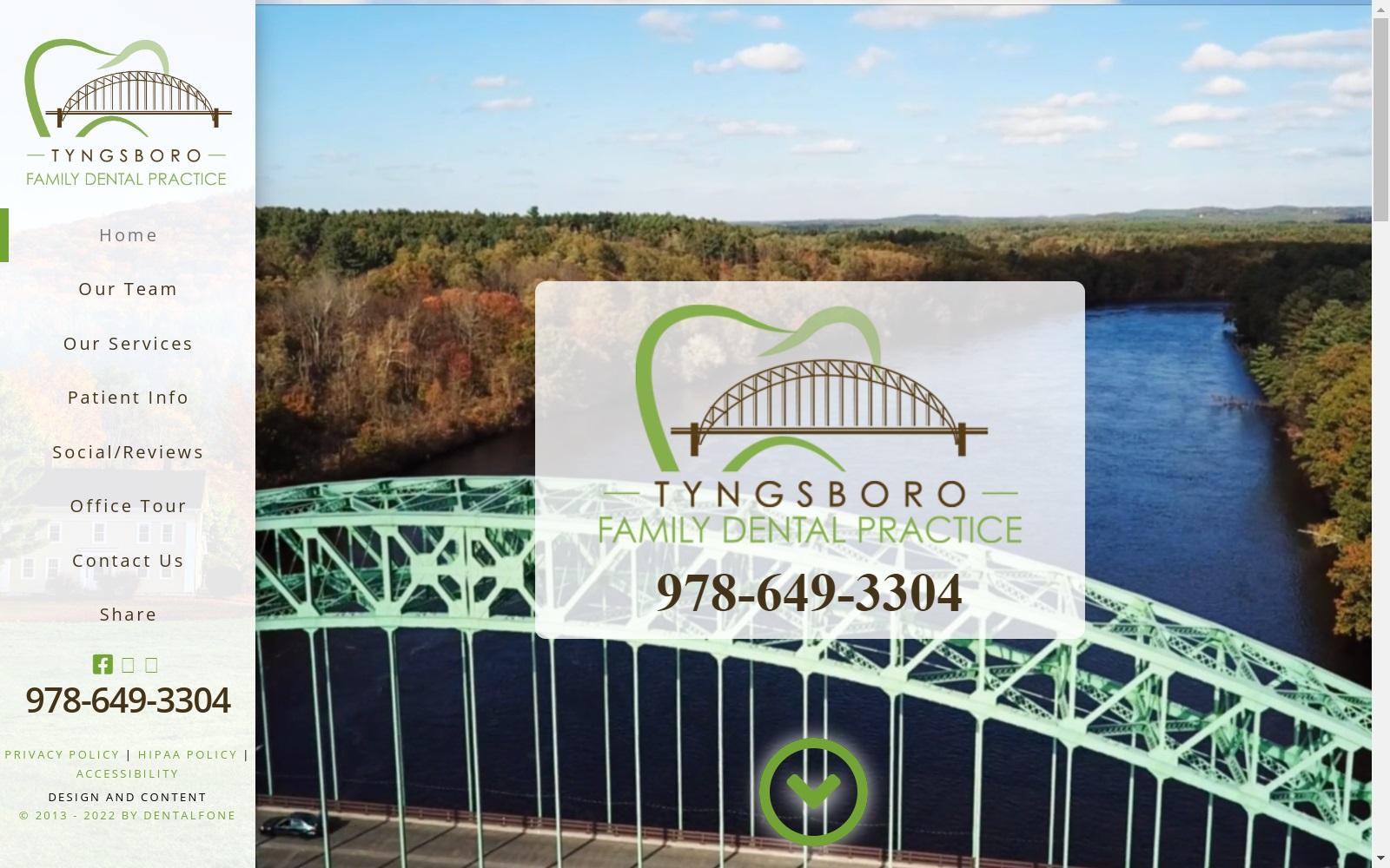Tyngsboro Family Dental Practice screenshot