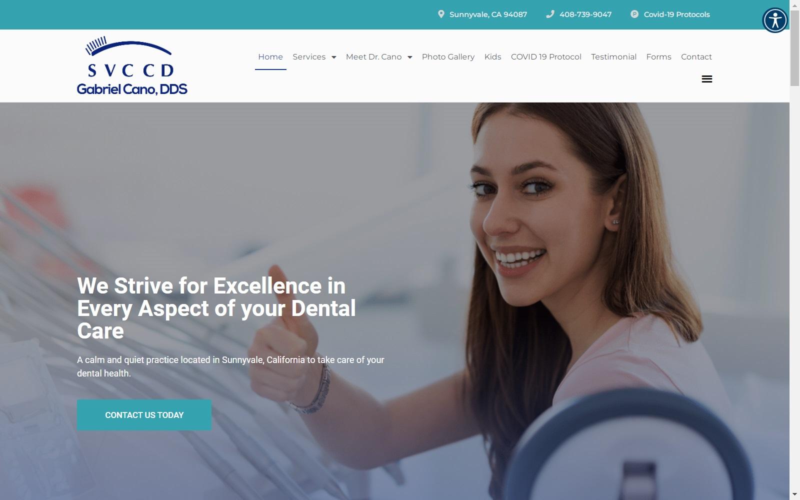 Silicon Valley Center for Cosmetic Dentistry: Gabriel Cano, DDS