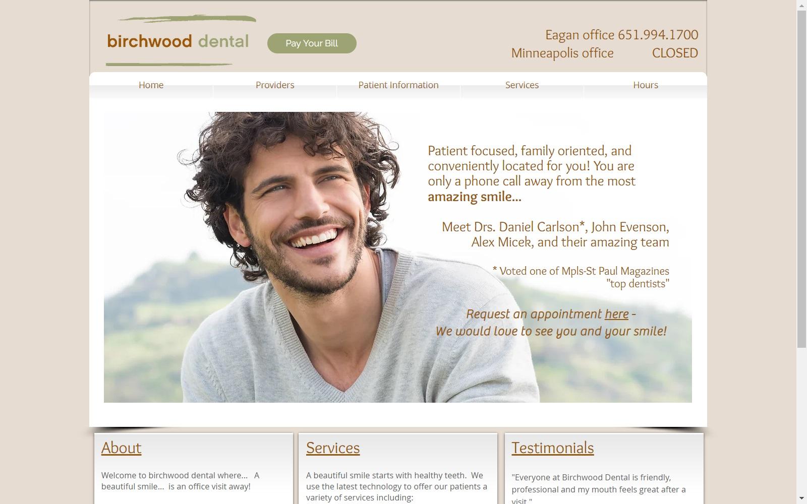 Birchwood Dental screenshot