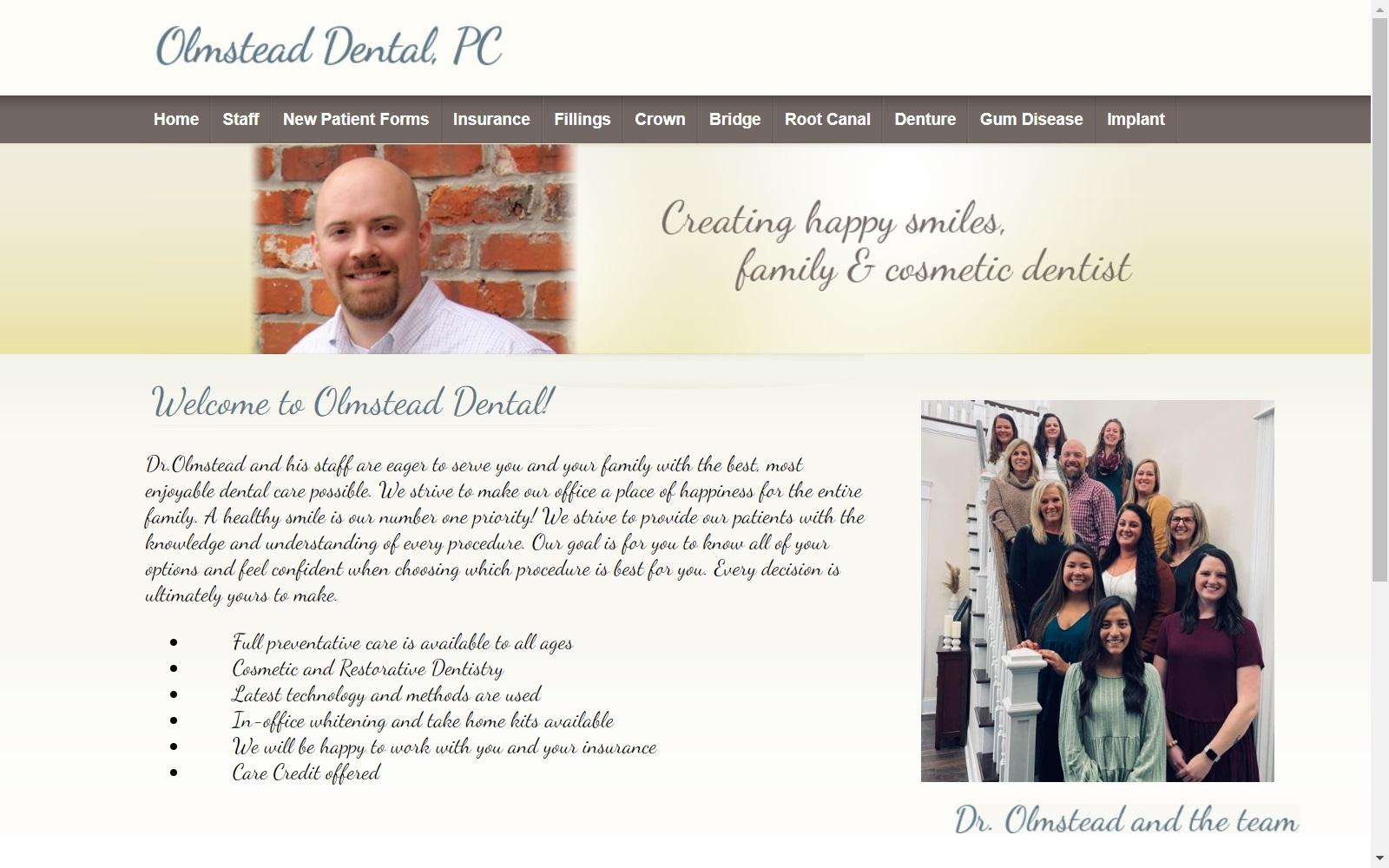 Olmstead Dental, PC Joshua Olmstead D.D.S.