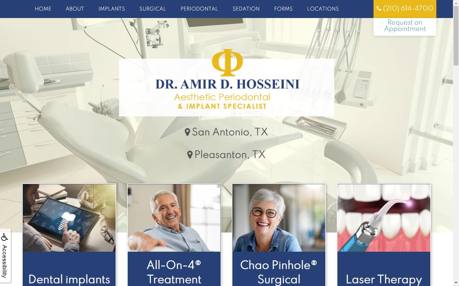 Aesthetic Periodontal & Implant Specialists screenshot