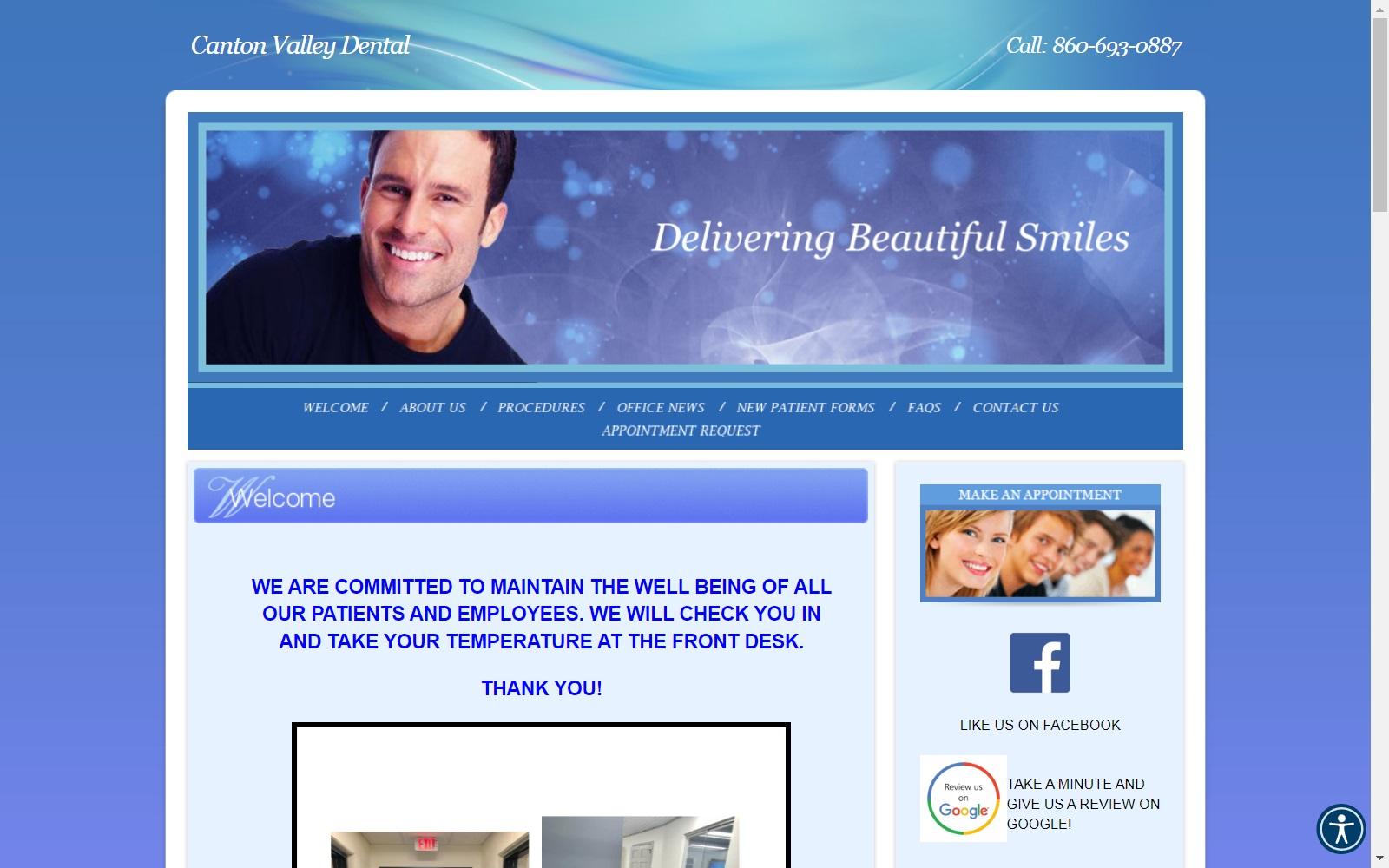 Canton Valley Dental screenshot