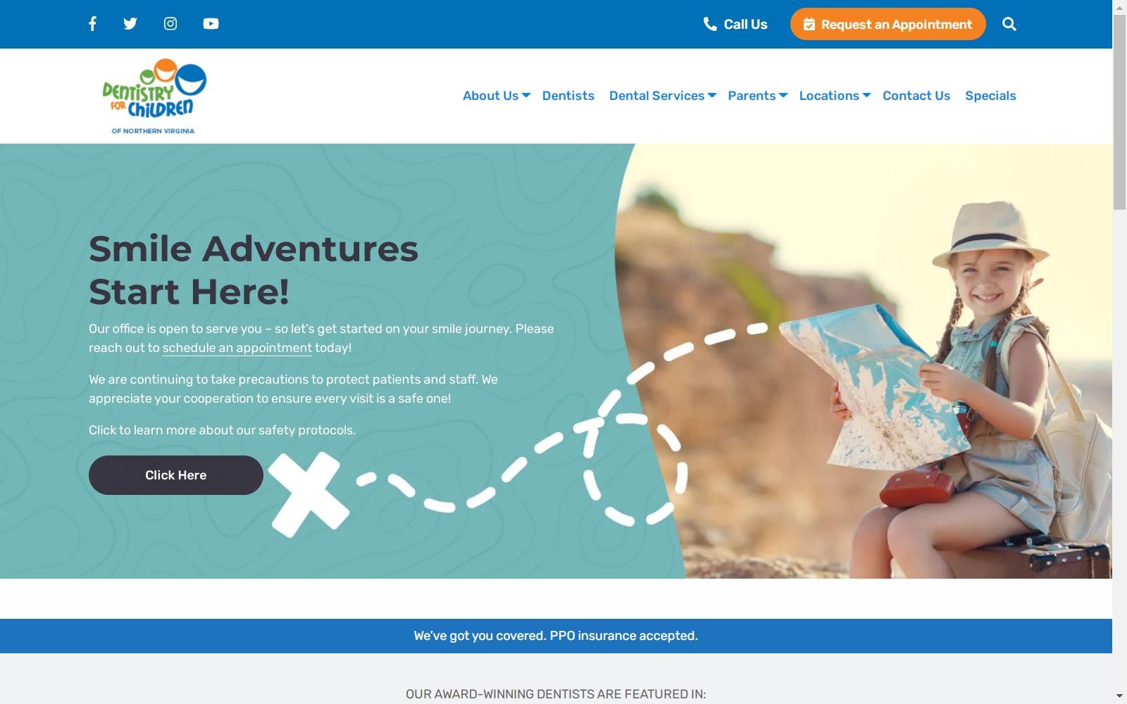 Dentistry for Children of Northern Virginia - Herndon screenshot