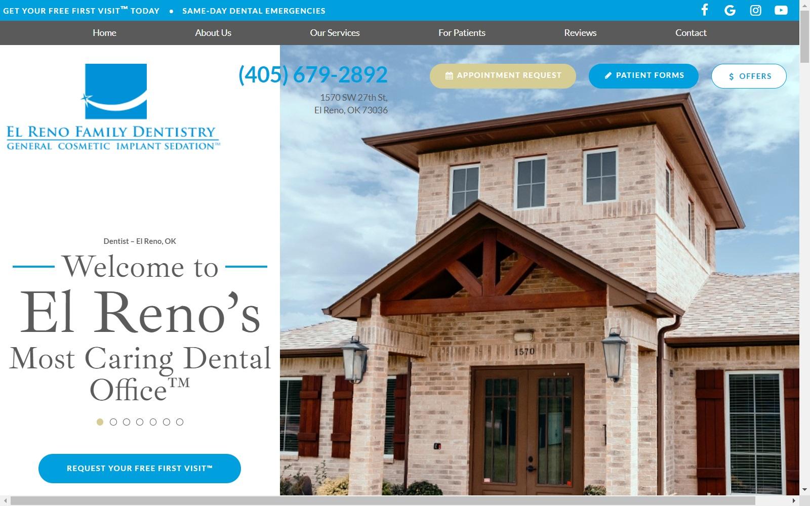 El Reno Family Dentistry screenshot