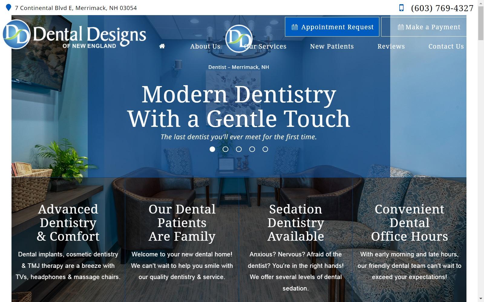 Dental Designs of New England screenshot
