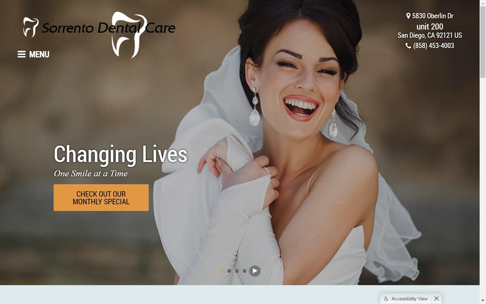 Sorrento Dental Care screenshot