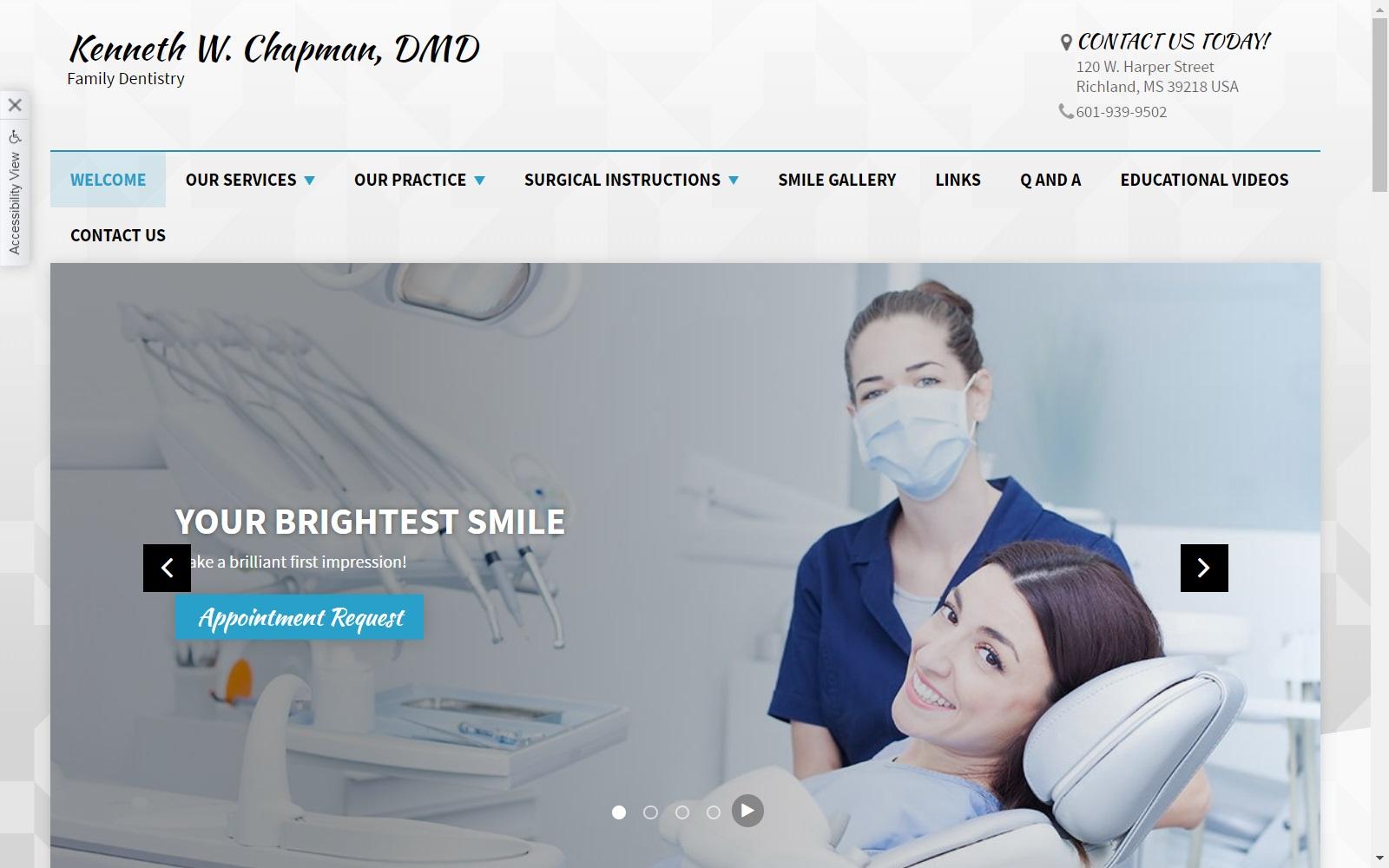 Chapman Dental screenshot