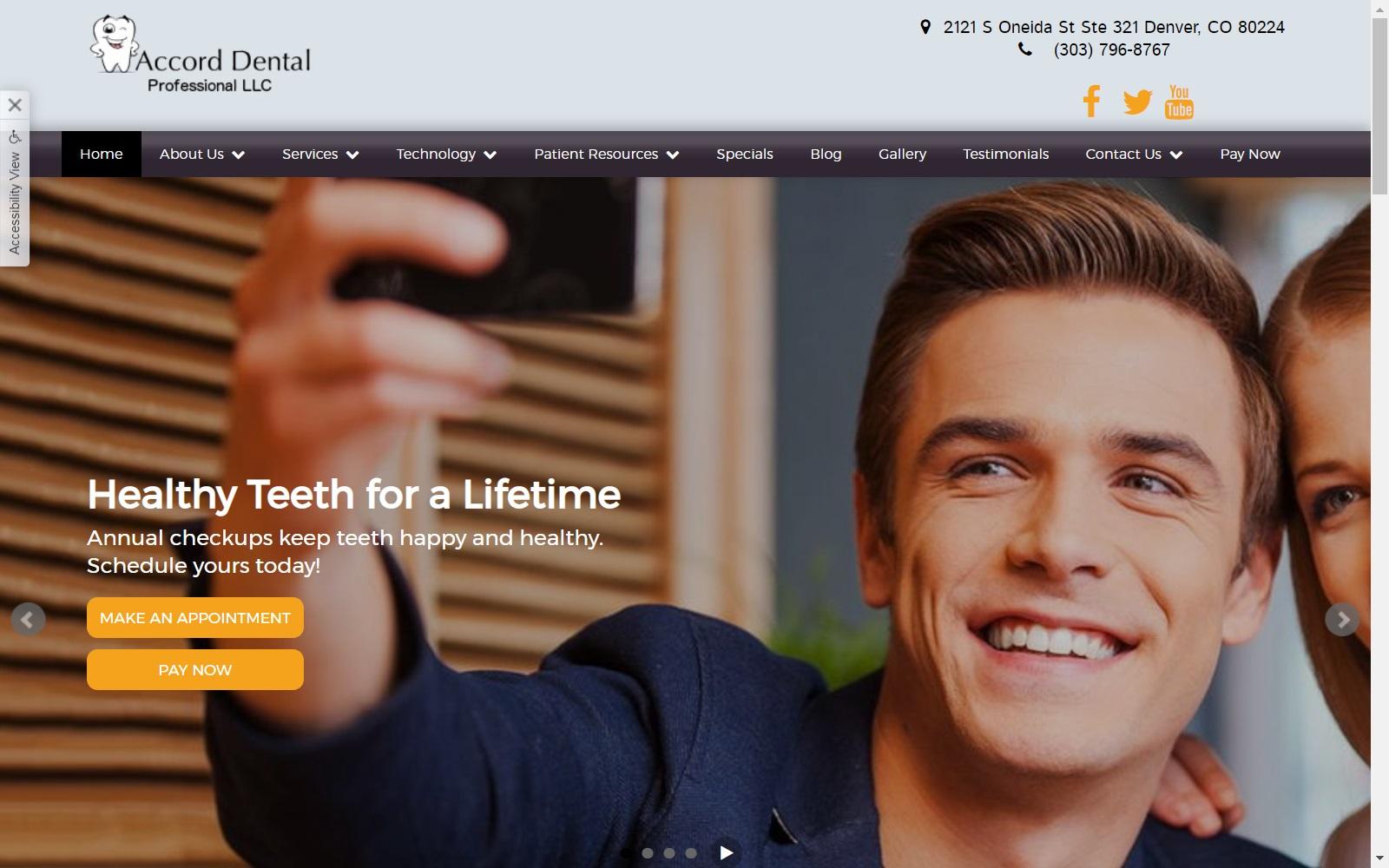 Accord Dental Professional LLC screenshot