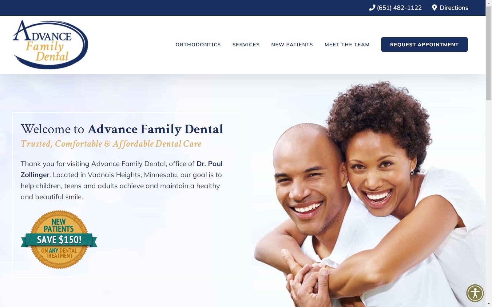 Zollinger Dental screenshot