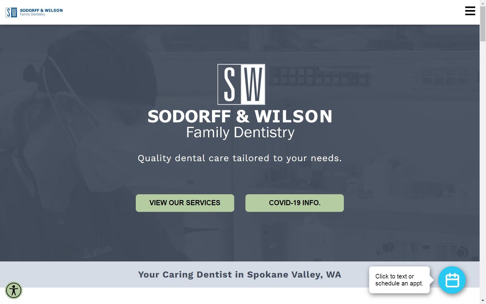 Sodorff & Wilson Family Dentistry screenshot