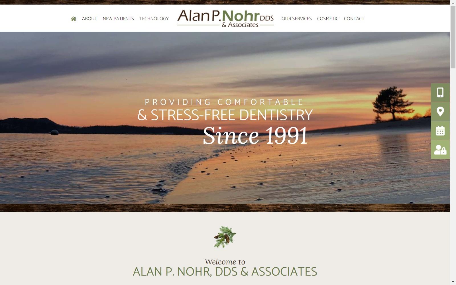 Dr. Alan P. Nohr DDS screenshot