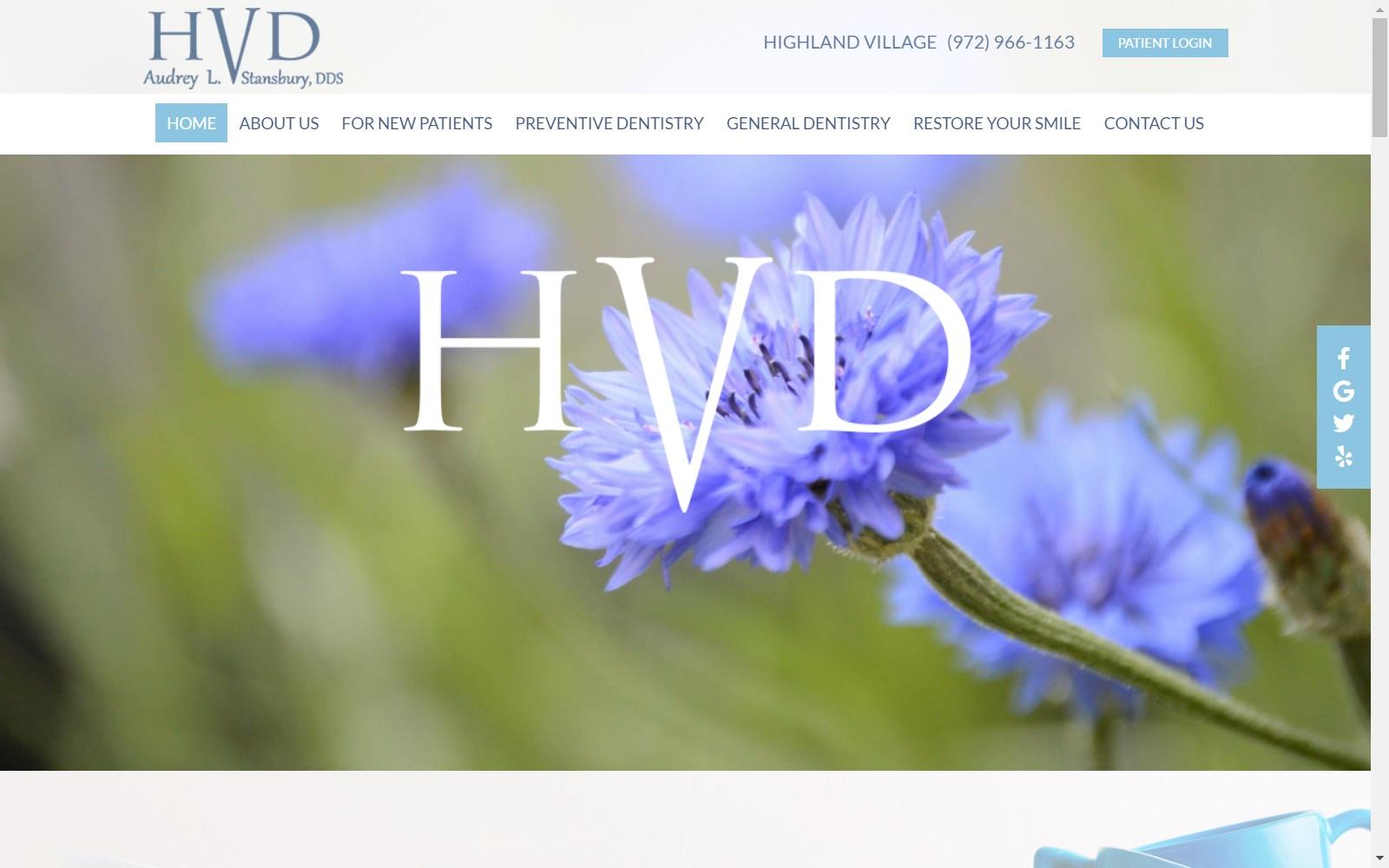 Highland Village Dental screenshot