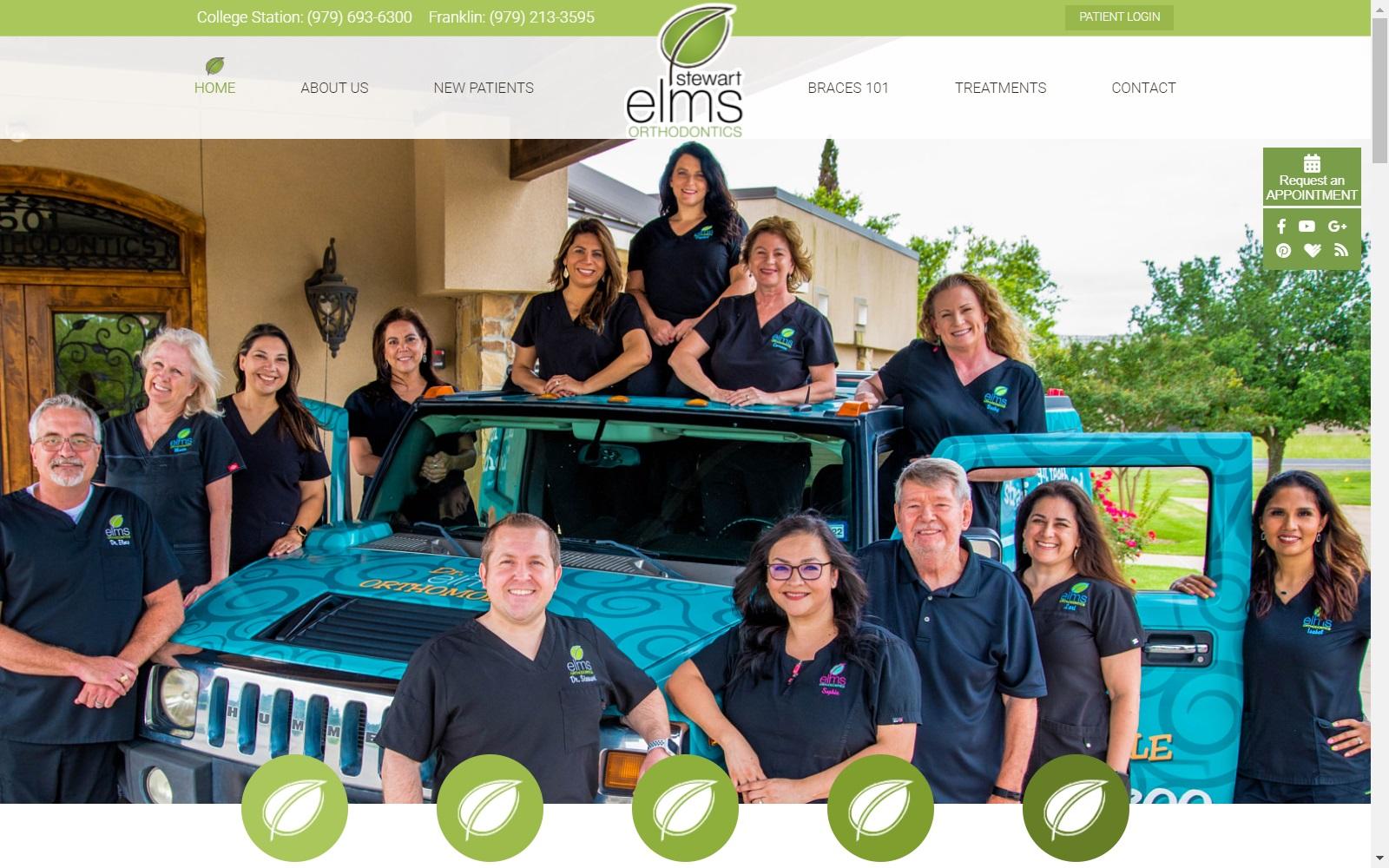 Stewart Elms Orthodontics screenshot