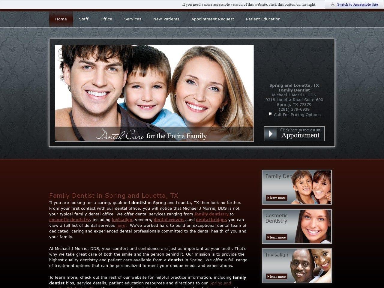 Dr. Michael J. Morris DDS screenshot
