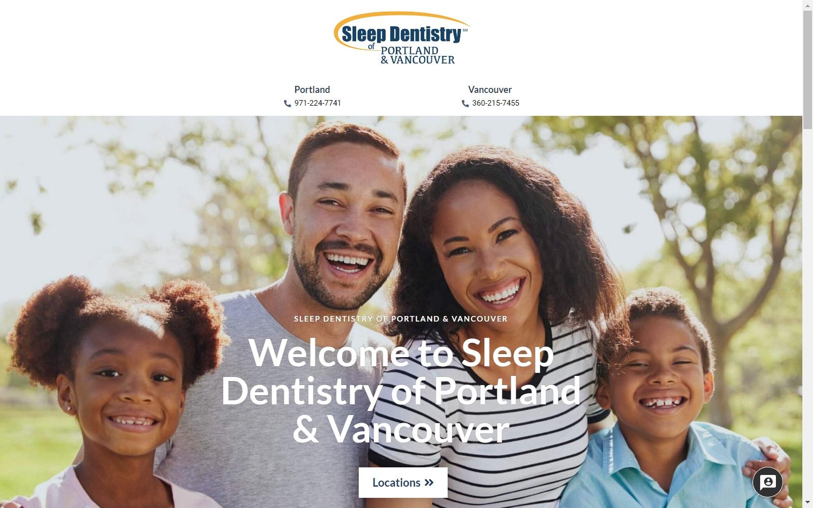 Sleep Dentistry of Portland & Vancouver screenshot