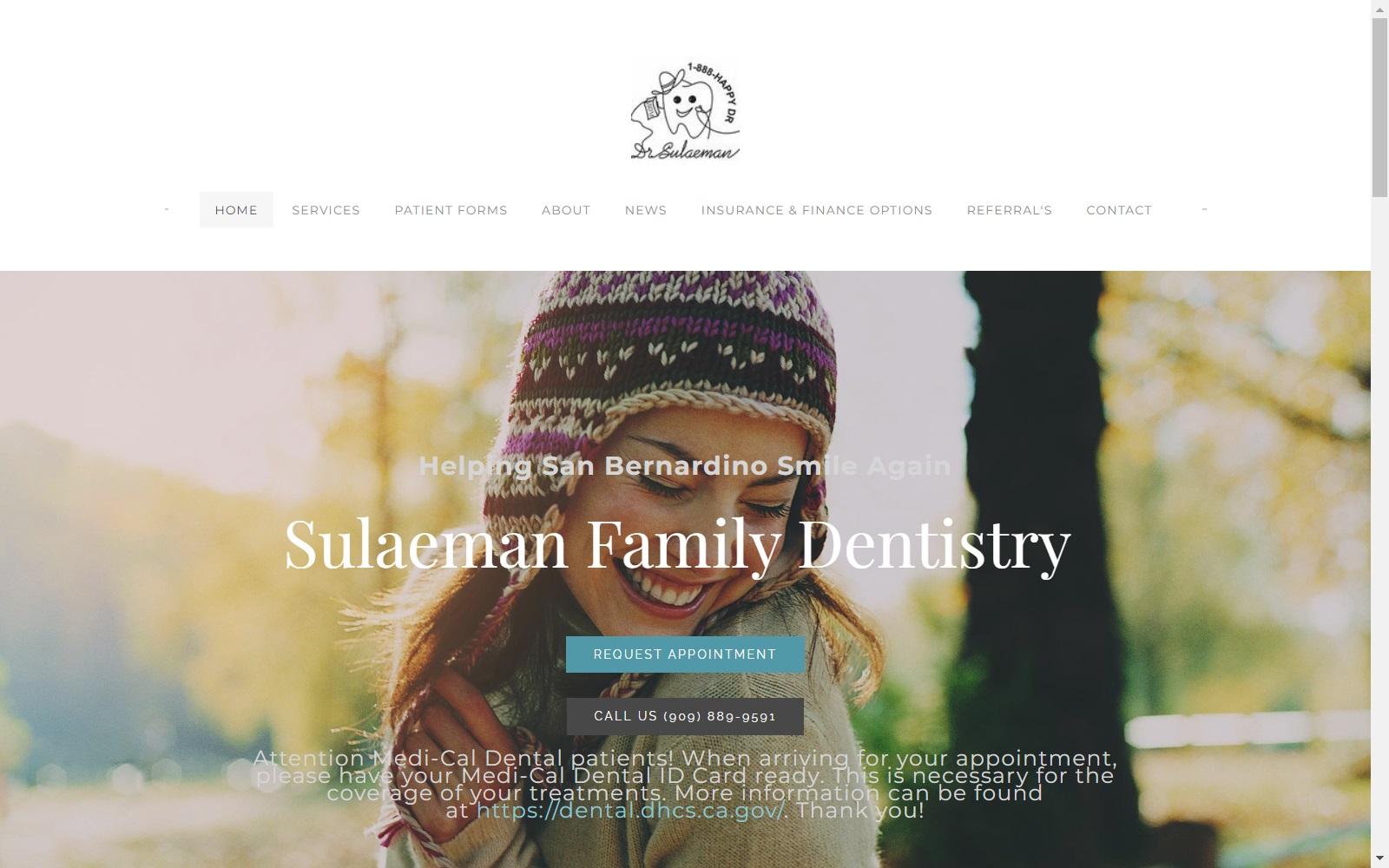 Sulaeman Family Dentistry screenshot