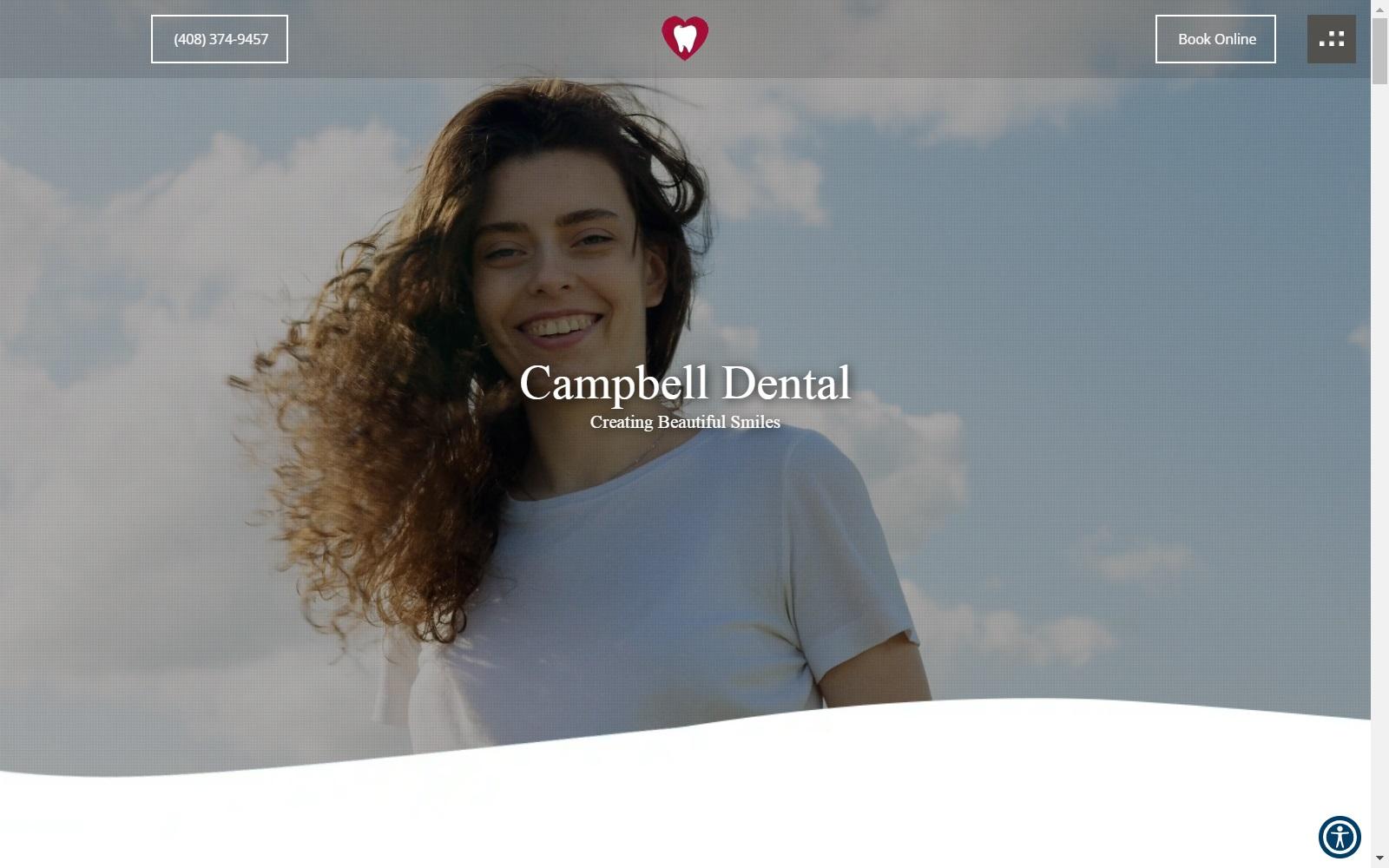 Campbell Dental screenshot
