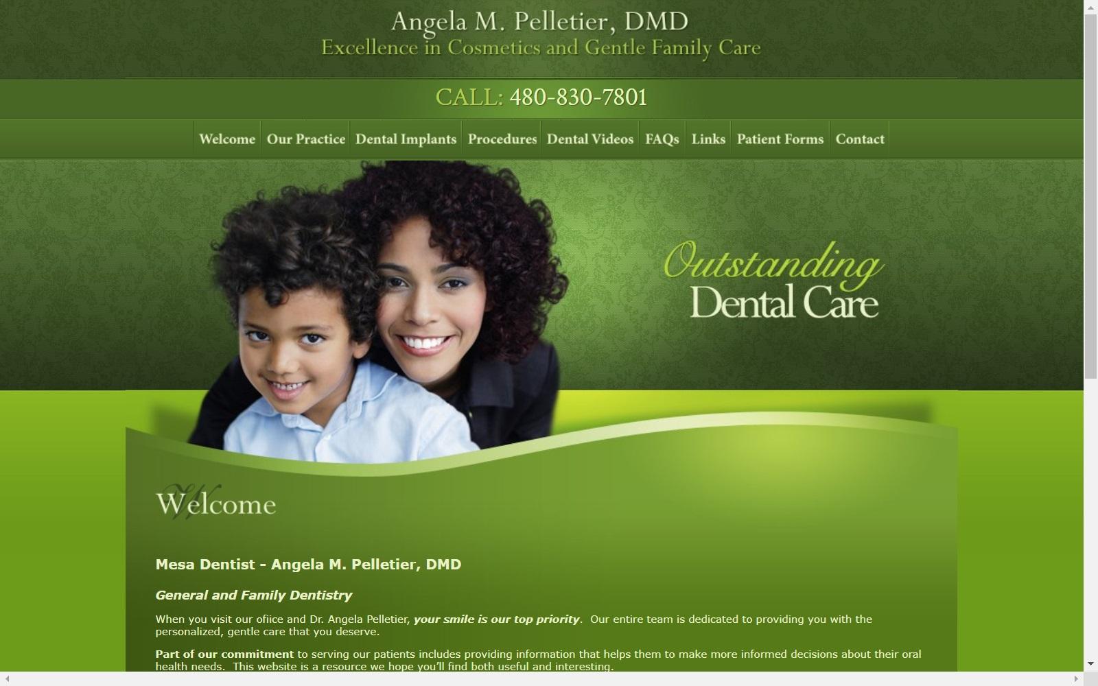 Highland Village Family Dentistry: Pelletier Angela DMD screenshot