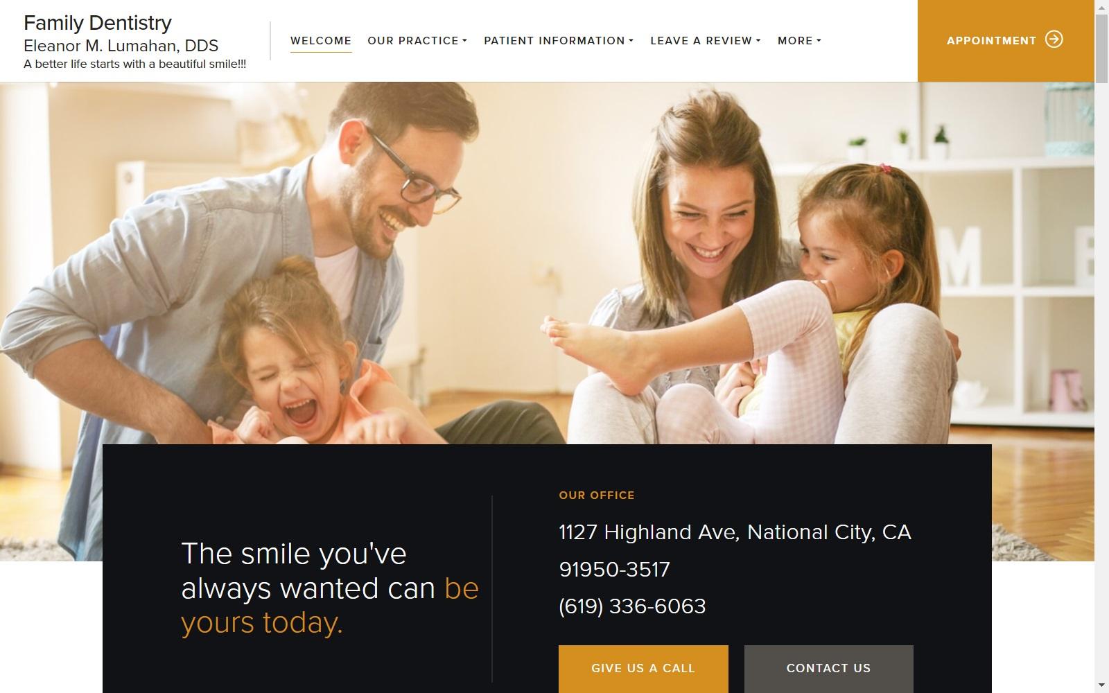 Family Dentistry by Dr Eleanor Madrid Lumahan screenshot