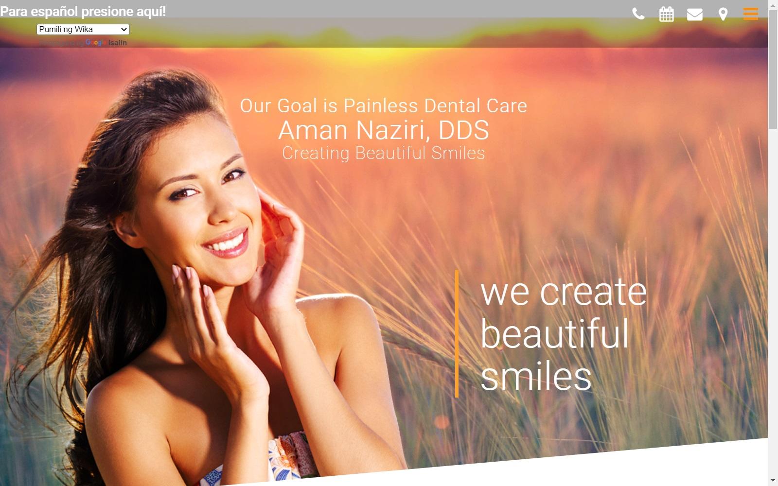 Dr. Naziri Dental Clinic of South Gate screenshot