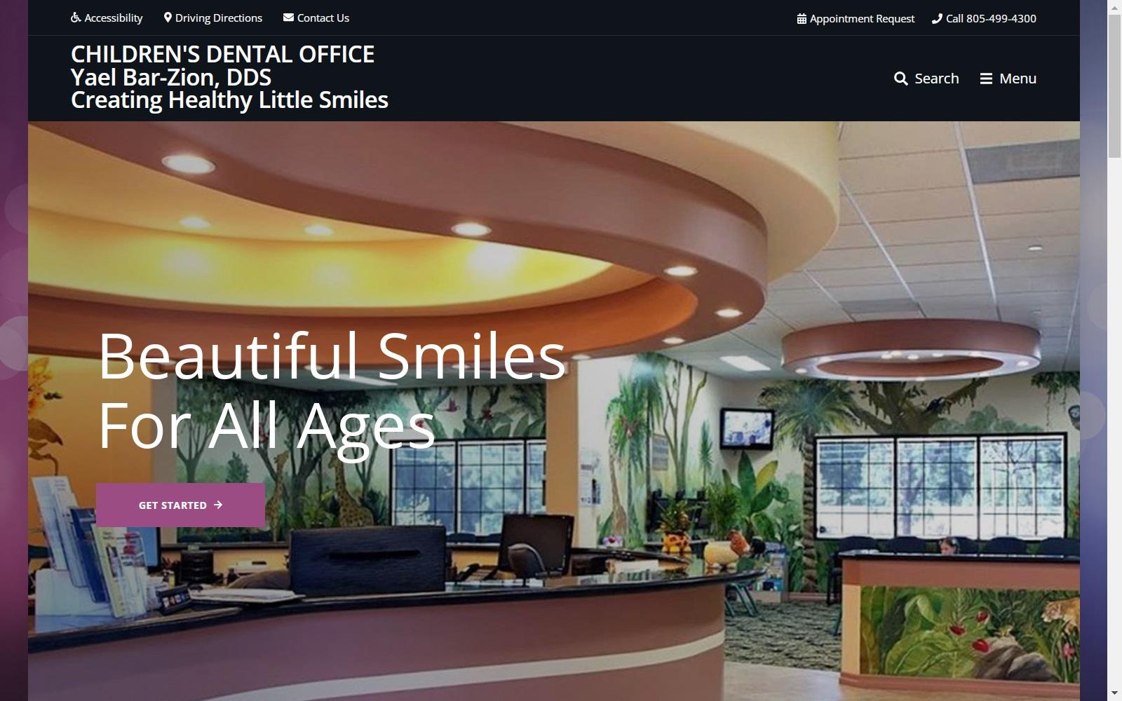 Children's Dental Office Yael Bar-Zion, DDS, Inc screenshot