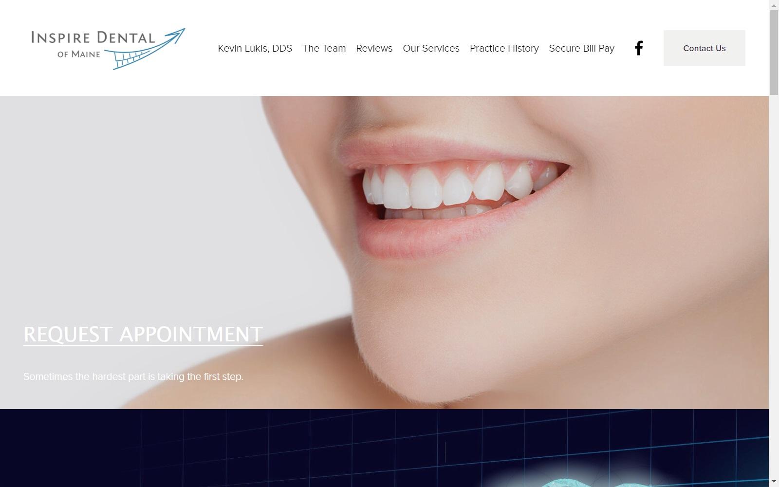 Inspire Dental of Maine screenshot