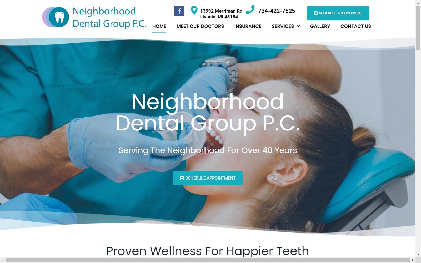 Neighborhood Dental Group PC screenshot