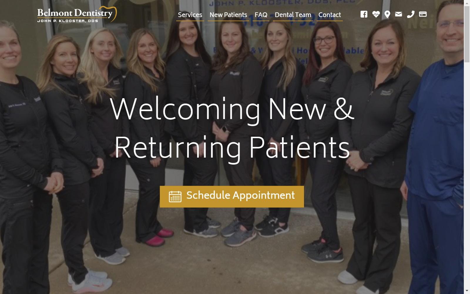 Belmont Dentistry screenshot