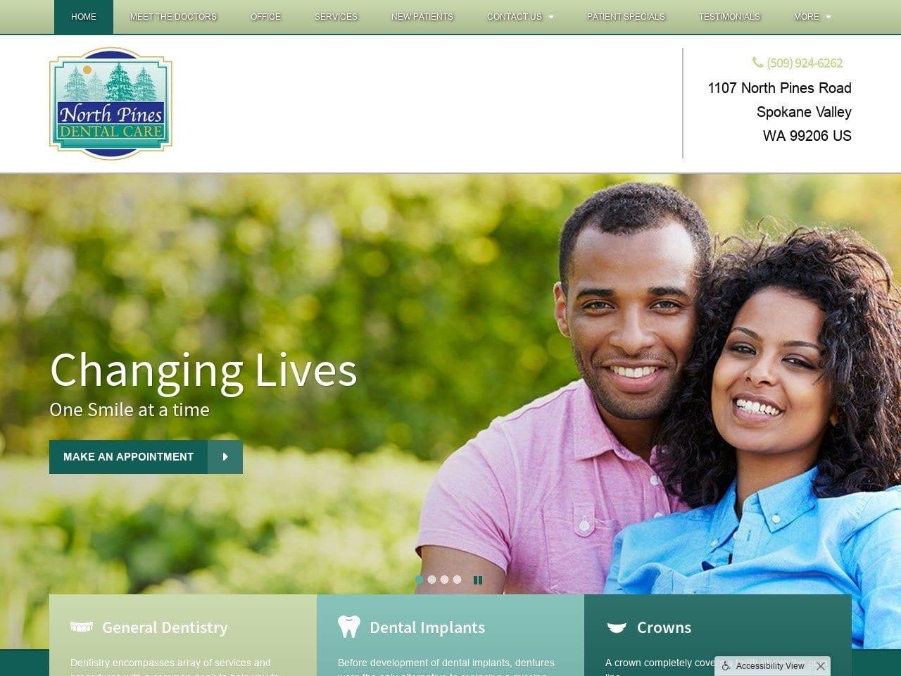 North Pines Dental Care screenshot