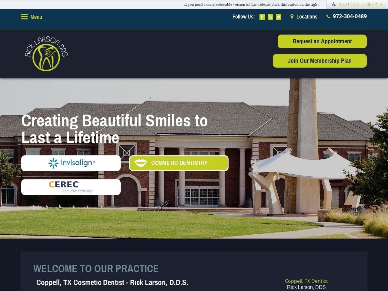 Rick Larson DDS screenshot