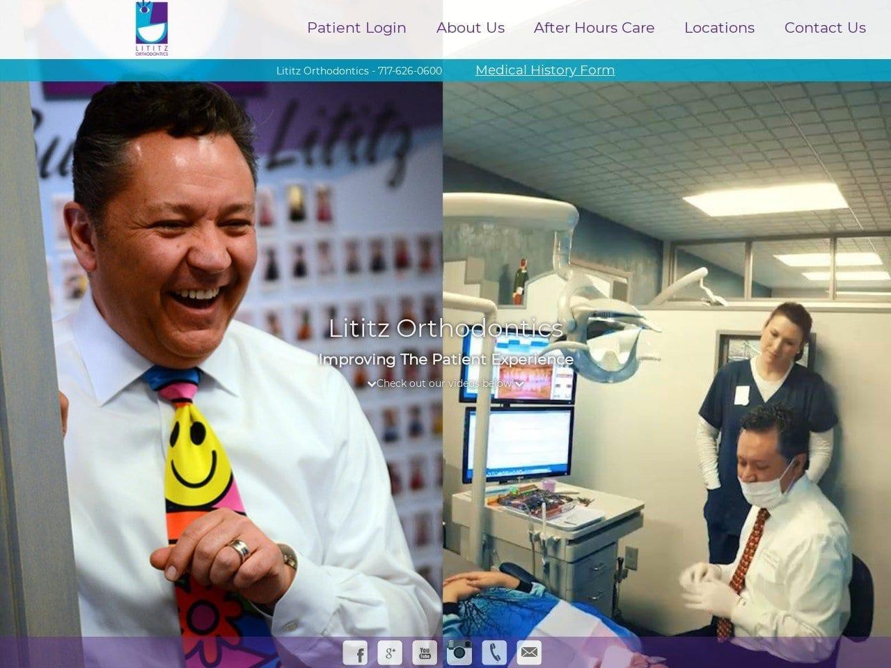 Lititz Orthodontics screenshot