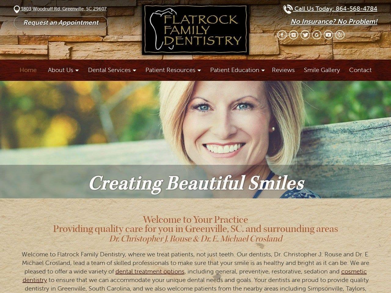 Flatrock Family Dentist screenshot