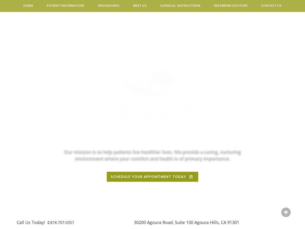Agoura Hills Oral Surgery Dental Practice Of Grego screenshot