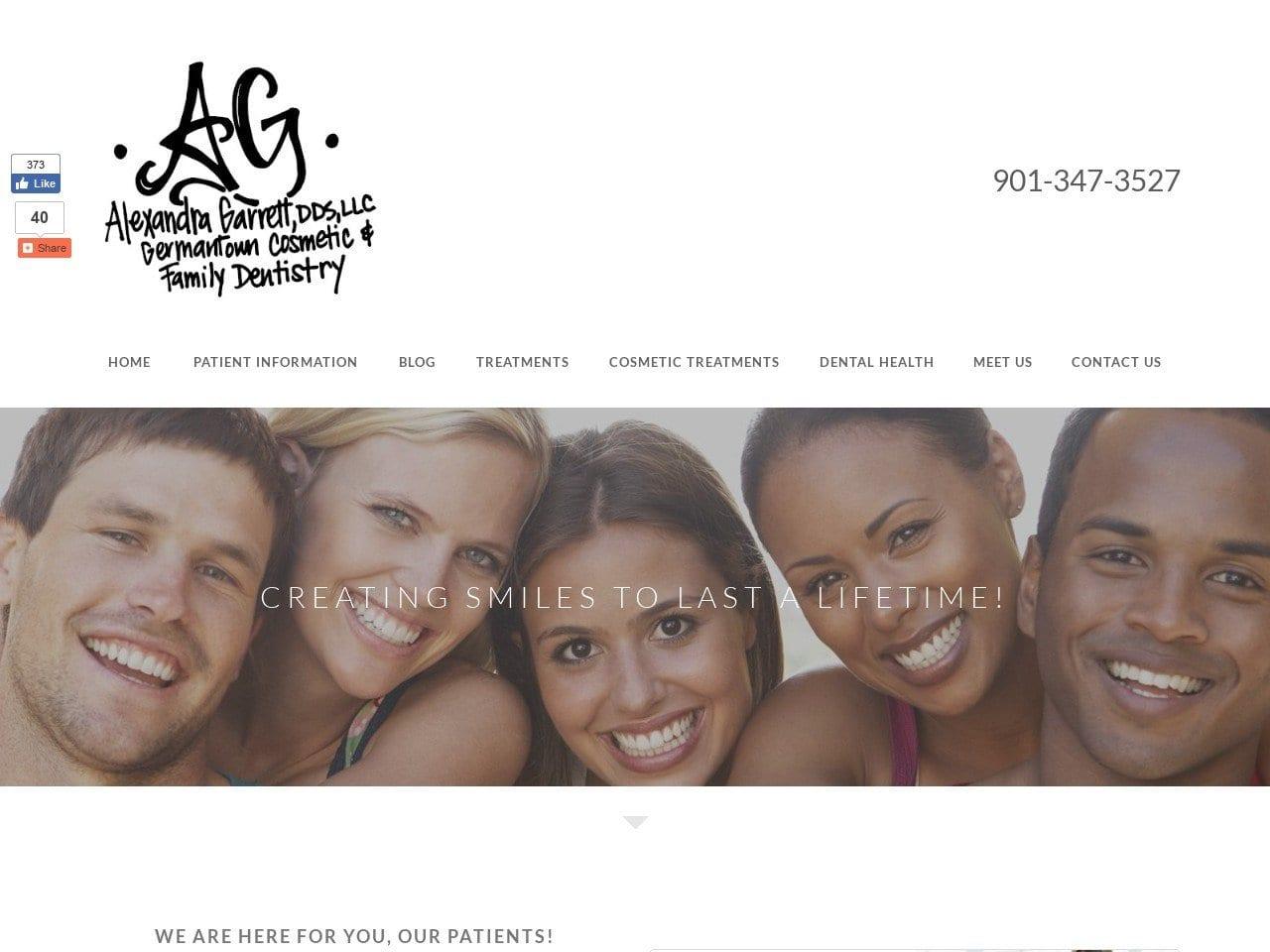 Germantown Cosmetic & Family Dentist screenshot